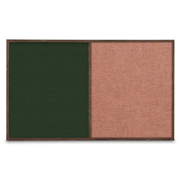 Sliding Door Indoor Enclosed Corkboard, 3